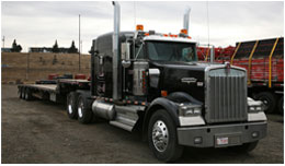 Trucking Services - Step Deck Trucks